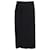 Dolce & Gabbana Midi-Bleistiftrock aus schwarzem Polyester  ref.979288