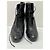 Bottega Veneta Stivaletti stringati in pelle con taglio laser Nero - vista 4