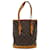 Bolso de hombro M con monograma Bucket PM de LOUIS VUITTON42238 Bases de autenticación de LV6531 Lienzo  ref.979468