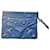 Balenciaga Clutch Tasche Blau Leder  ref.979520