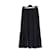 Chanel Haute Couture FR36 Navy silk chiffon Midi plus Soie Bleu Marine  ref.979551
