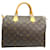 Louis Vuitton Speedy 30 Brown Cloth  ref.979956
