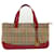 Burberry Haymarket Bege Sintético  ref.979967