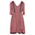 Claudie Pierlot robe Red Polyester  ref.980041