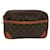 Louis Vuitton Monogram Compiegne 28 Clutch Bag M51845 LV Auth 46427 Cloth  ref.980204