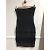 HERVE LEGER Kleider T.International S Viskose Schwarz - Ansicht 4