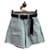 Autre Marque THE FRANKIE SHOP Shorts T.Internationale XS-Baumwolle Blau  ref.980305