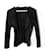 Pleats Please Issey Miyake chaqueta tipo cárdigan negra con pliegues Please Negro Poliéster  ref.980321