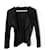 Issey Miyake Pleats Please Giacca cardigan nera Nero Poliestere  ref.980321