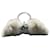 Sac DIOR en fourrure de renard et cuir TOUT NEUF Blanc  ref.980823