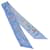 Hermès HERMES Handle Scarf Silk Blue Auth 46190  ref.980875
