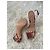 Sandali Gianvito Rossi Diamond Bronzo Pelle Vernice - vista 5