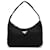 Prada Black Tessuto Re-Edition 2000 Baguette Nylon Cloth  ref.981042