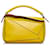 Loewe Yellow Puzzle Leather Pony-style calfskin  ref.981076