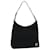 FENDI Zucchino Canvas Shoulder Bag Black Auth yb237  ref.981137