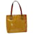 LOUIS VUITTON Monogram Vernis Houston Hand Bag Beige M91004 LV Auth ki3105 Patent leather  ref.981197