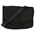 Pequin FENDI Pecan Canvas Shoulder Bag Leather Black Brown Auth yb229  ref.981221