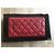 Cartera Chanel Yen de cuero Caviar rojo Roja - vista 4