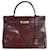 Hermès Kelly 35cm HERMES Dark red Leather  ref.981571
