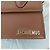 Borsa a mano Jacquemus Chuiquito in pelle marrone - vista 5