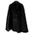 Topshop Manteaux, Vêtements d'extérieur Laine Noir  ref.981576
