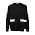 Übergroßes Sweatshirt von Givenchy mit weißem Aufnäher Schwarz Baumwolle  ref.981700