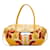 Prada Canapa Stampata Handbag Yellow Cloth  ref.981761
