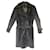 Autre Marque Tom Collins suede trench coat size XL Grey Deerskin  ref.981805