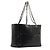 Borsa Chanel CC Mademoiselle Ligne nera Nero - vista 2