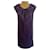Vestido feminino Whistles Dark Plum de lã fina com mistura de lã 8 US 4 eu 36 Roxo  ref.982470