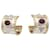 inconnue Two gold ruby and diamond earrings. White gold Yellow gold  ref.982645