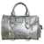 Versace Handtaschen Silber Leder  ref.982856