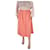 Autre Marque Jupe longue boutonnée rose - taille UK 6 Polyester  ref.983161