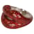 Autre Marque Red sparkly lips ring Silver  ref.983212