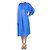 Zeus + Dione Robe midi transparente bleue à une épaule - taille UK 10