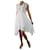 Ulla Johnson Vestido midi de renda branco bordado - tamanho EUA 6 Algodão  ref.983313