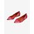 Missoni Ballerine rosse a punta a zig-zag - taglia EU 38 - vista 2