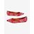 Missoni Ballerine rosse a punta a zig-zag - taglia EU 38 - vista 3
