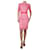 Msgm Vestido bordado rosa - tamanho IT 40 Algodão  ref.983552