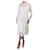 Alice by Temperley Vestido midi de crochê branco - tamanho UK 12 Poliéster  ref.983852