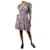 Ulla Johnson Vestido multicolorido de manga comprida com estampa floral - tamanho EUA 8 Multicor Algodão  ref.983867