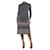 Agnona Grey knitted jumper and midi skirt set - size S Cashmere  ref.984076