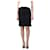 Balenciaga Falda lápiz negra hasta la rodilla - talla UK 10 Negro Lana  ref.984223