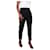 Alice + Olivia Black Trousers - size XS Triacetate  ref.984285
