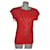 moschino top Red Cotton  ref.984353