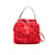 Tod's Fluffy Fur Handbag Red Plastic  ref.984476
