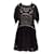 Isabel Marant Etoile Robe Coton Noir  ref.985070