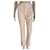 Autre Marque Pants, leggings Beige Cotton  ref.985114
