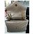 Borsa a mano Saint Laurent Loulou Small Beige in pelle - vista 5