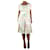 Gucci Mehrfarbiges Midi-Blumenkleid mit Rundhalsausschnitt – Größe UK 14 Mehrfarben Baumwolle  ref.985210